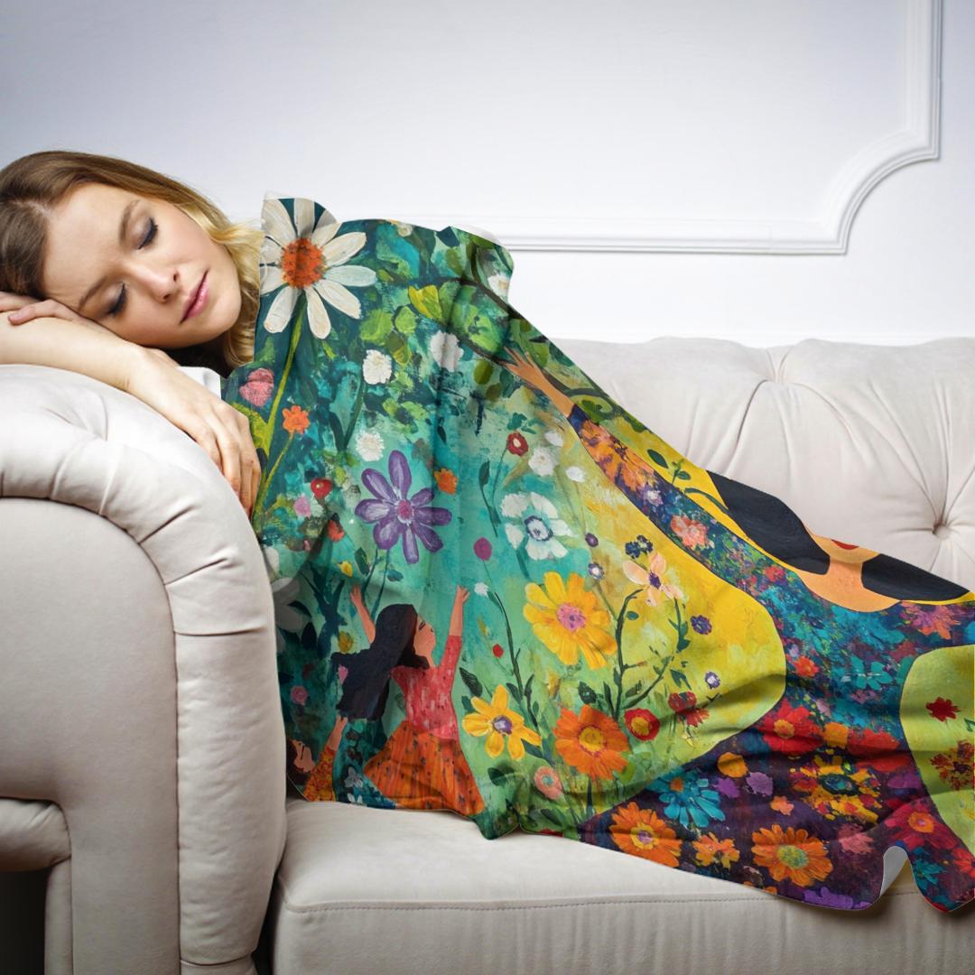 Maternal Garden Blanket