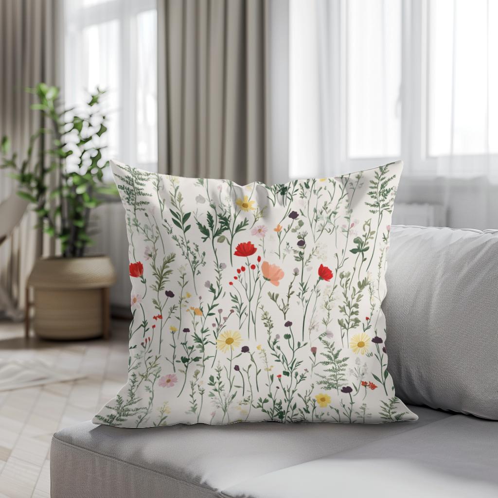 Blooming Haven Cotton Cushion