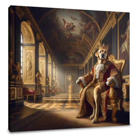 Baroque Labrador Royalty Canvas