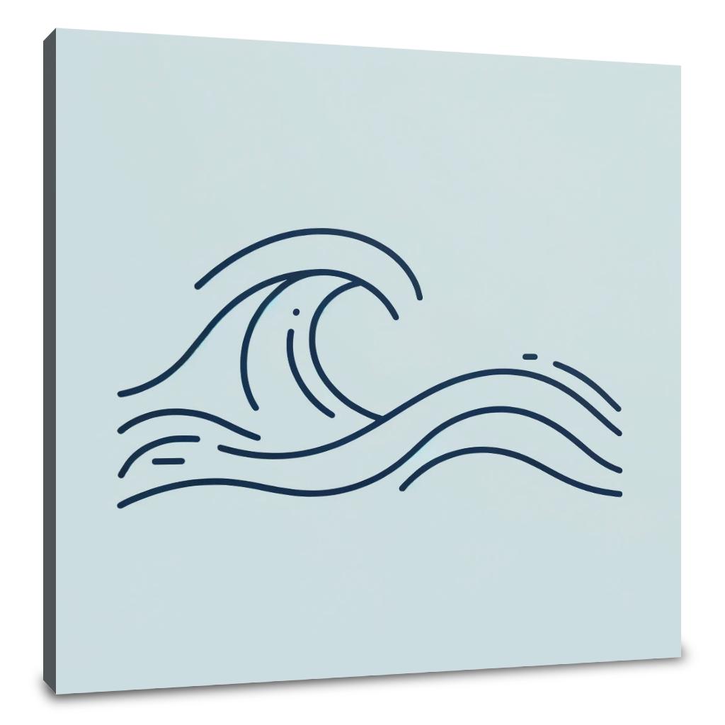 Whisper of Waves Canvas
