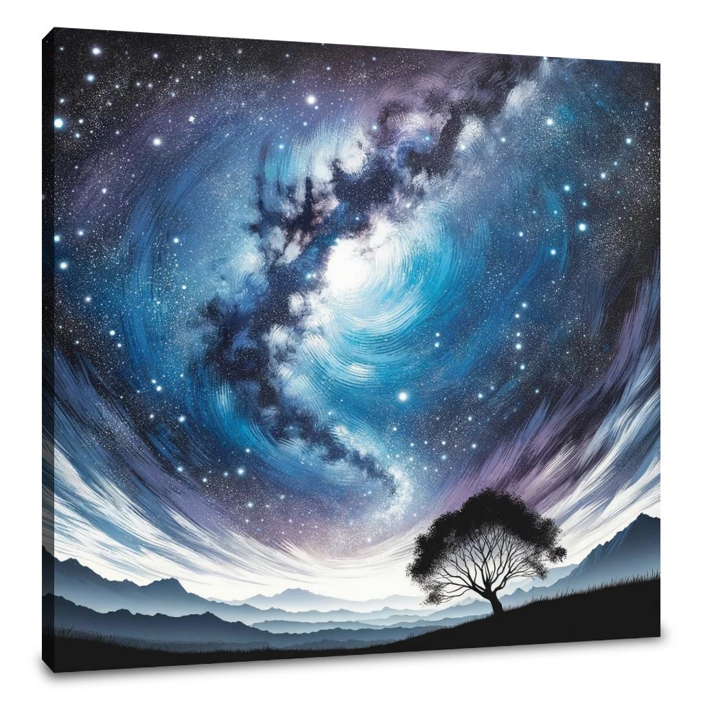 Starry Solitude Canvas
