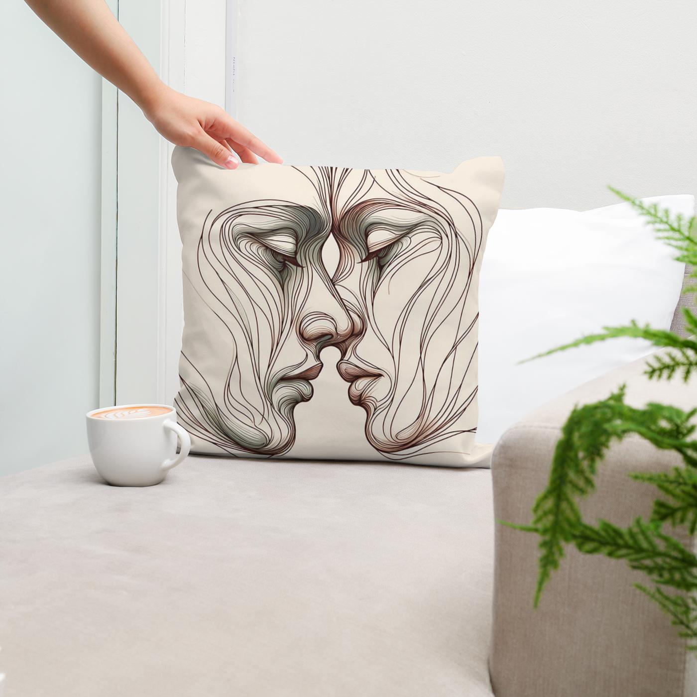 Fusion of Souls Cotton Cushion