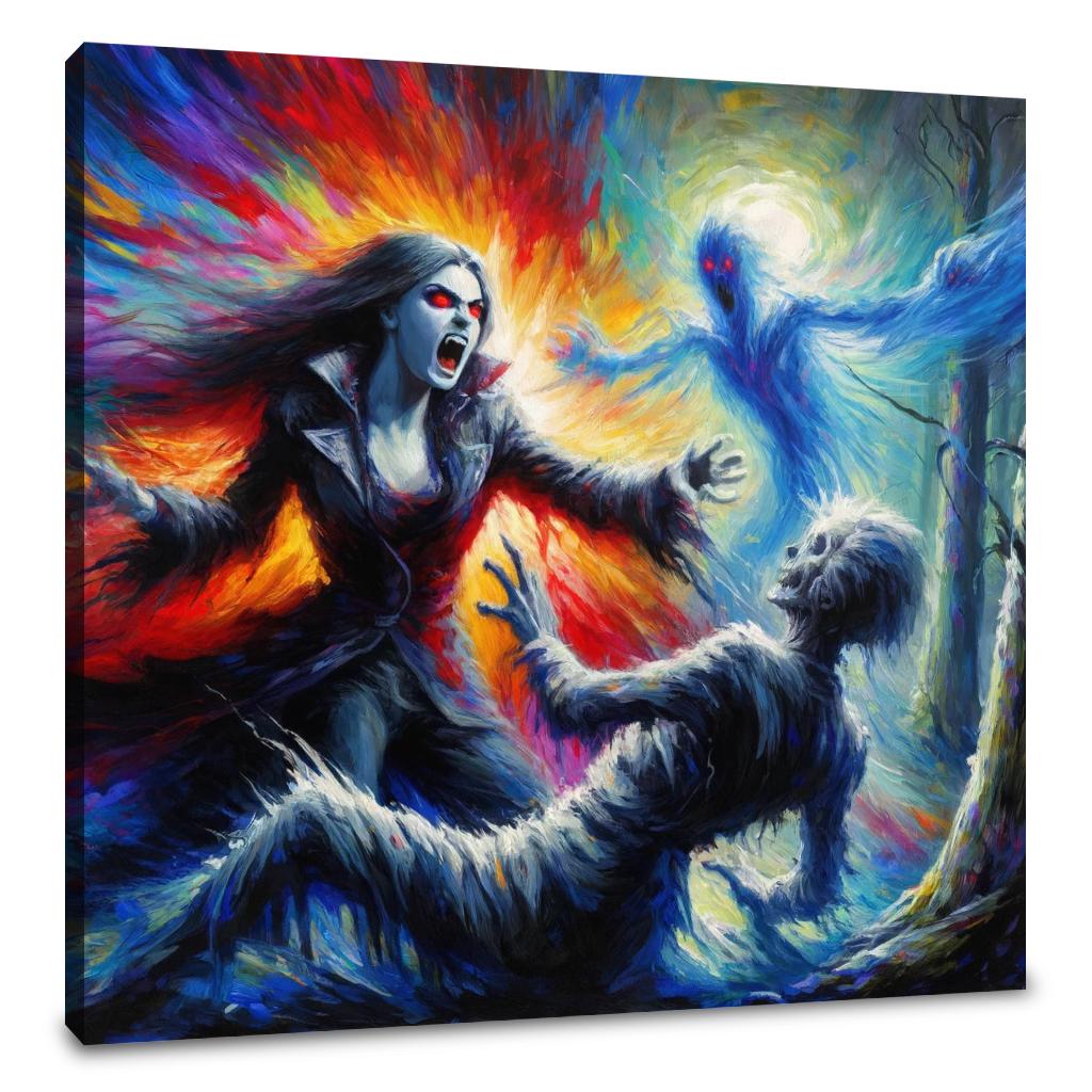 Forest Fury Canvas