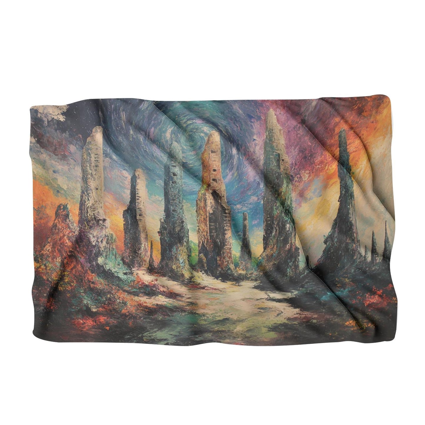 Alien Monument Blanket