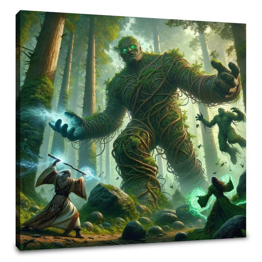 Forest Guardians' Standoff Canvas