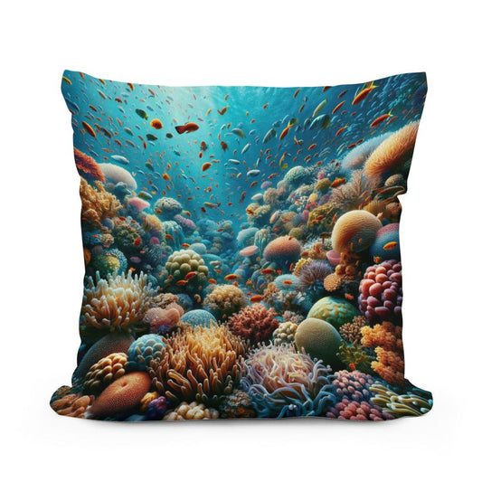 Reef Splendour Cotton Cushion