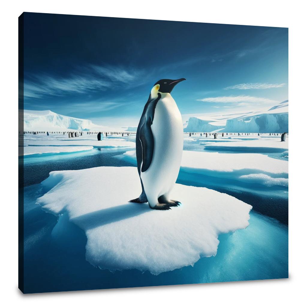 Emperor Penguin Canvas