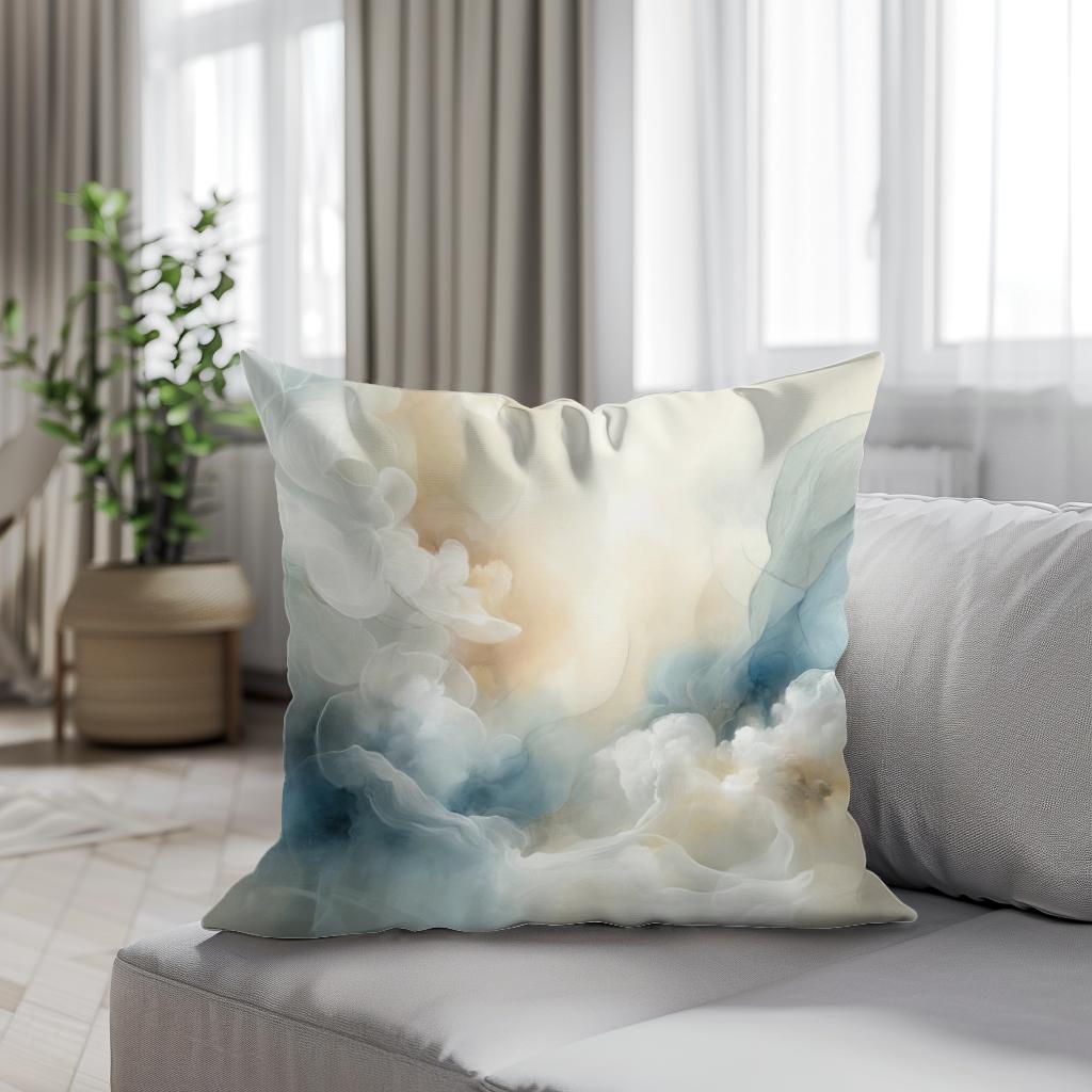 Ethereal Forms Cotton Cushion