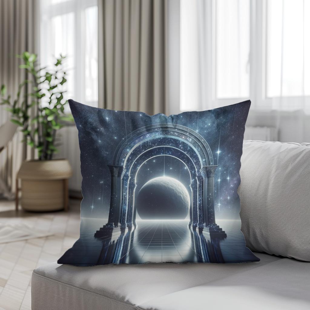Starry Gateway Cotton Cushion