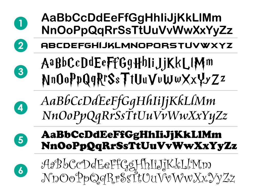 Name Wall Stickers – Personalised Vinyl Decals for Bedrooms & Nursery