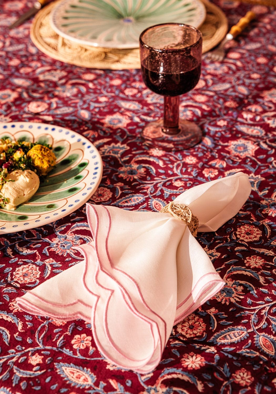 Atlántico Iraca Woven Napkin Ring, Natural