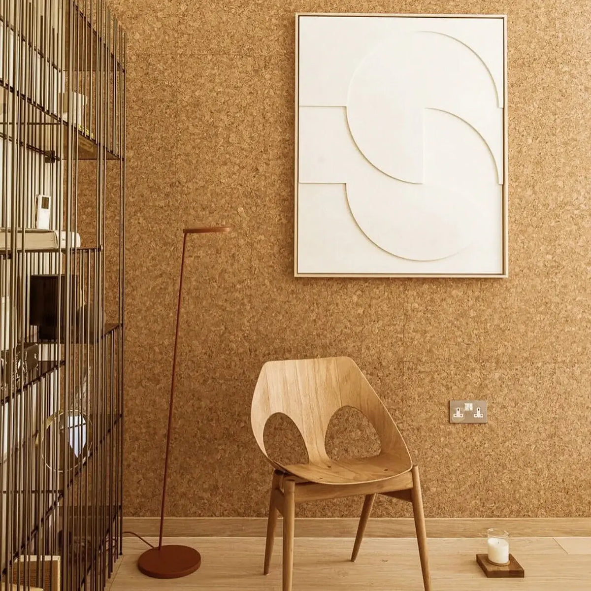 Cork Notice Board Wall Tiles | Natural | 600 x 300 x 8 mm