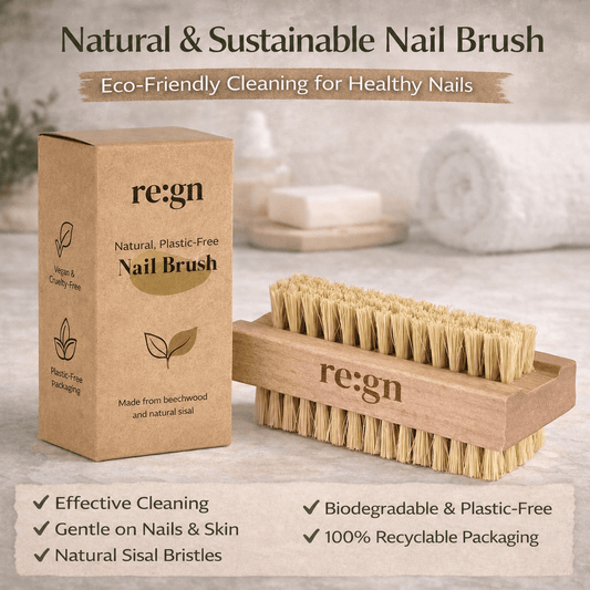 Natural Nail Brush | Beechwood