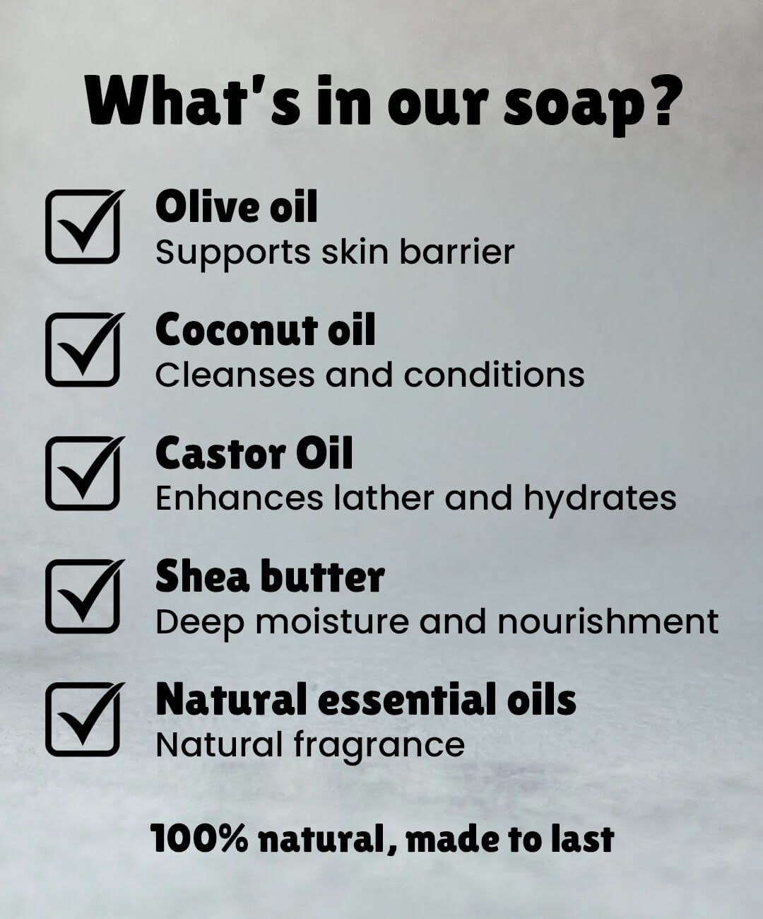 Natural Soap Bar Bundle (12 pack)