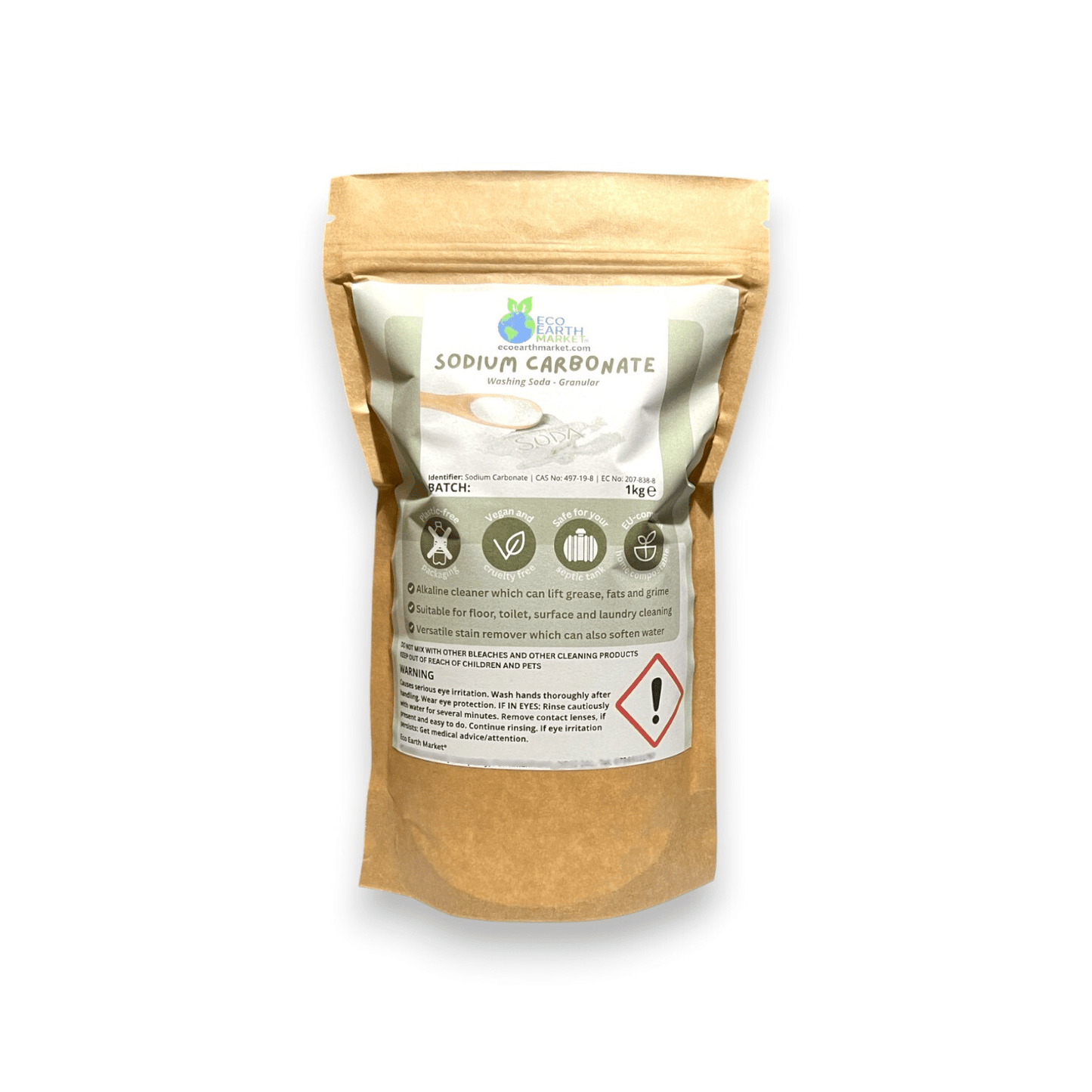 Natural Toilet Cleaning Powder with Essential Oil – Mineral-Based Formula - Choice of Scents
