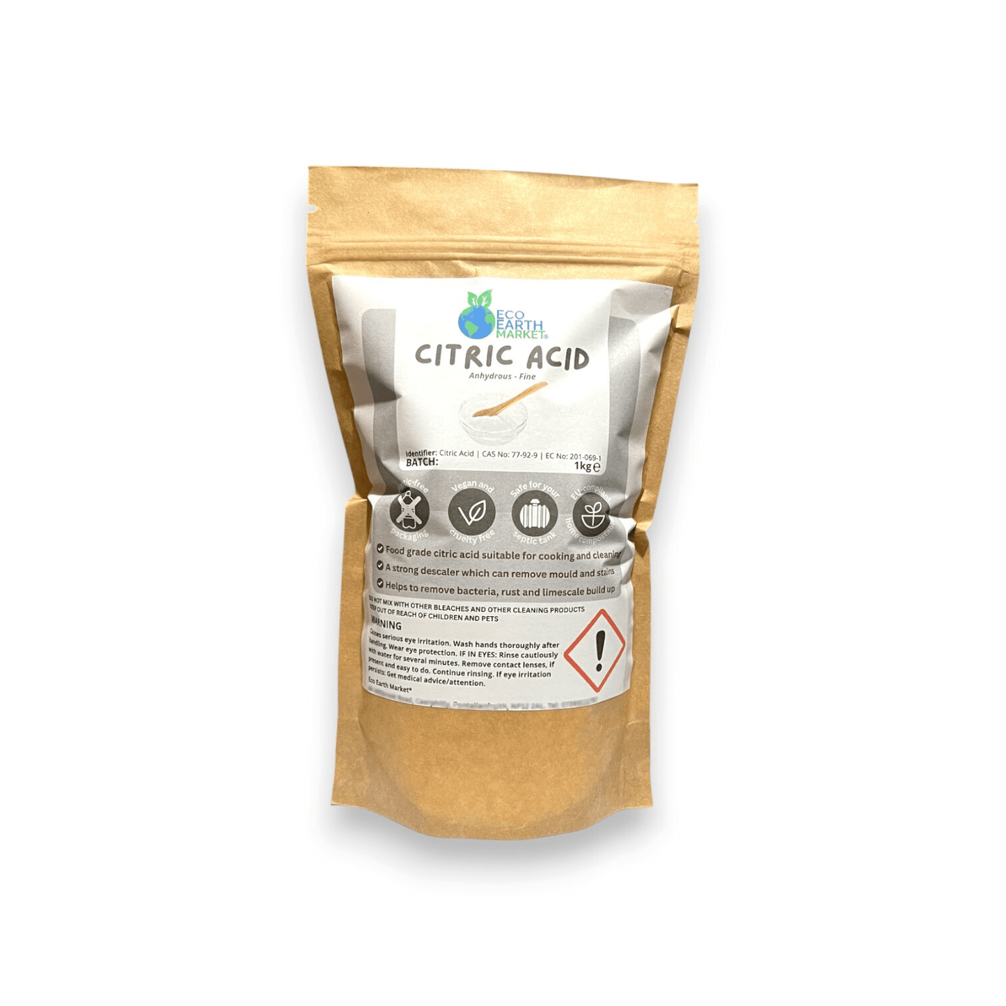 Natural Toilet Cleaning Powder with Essential Oil – Mineral-Based Formula - Choice of Scents