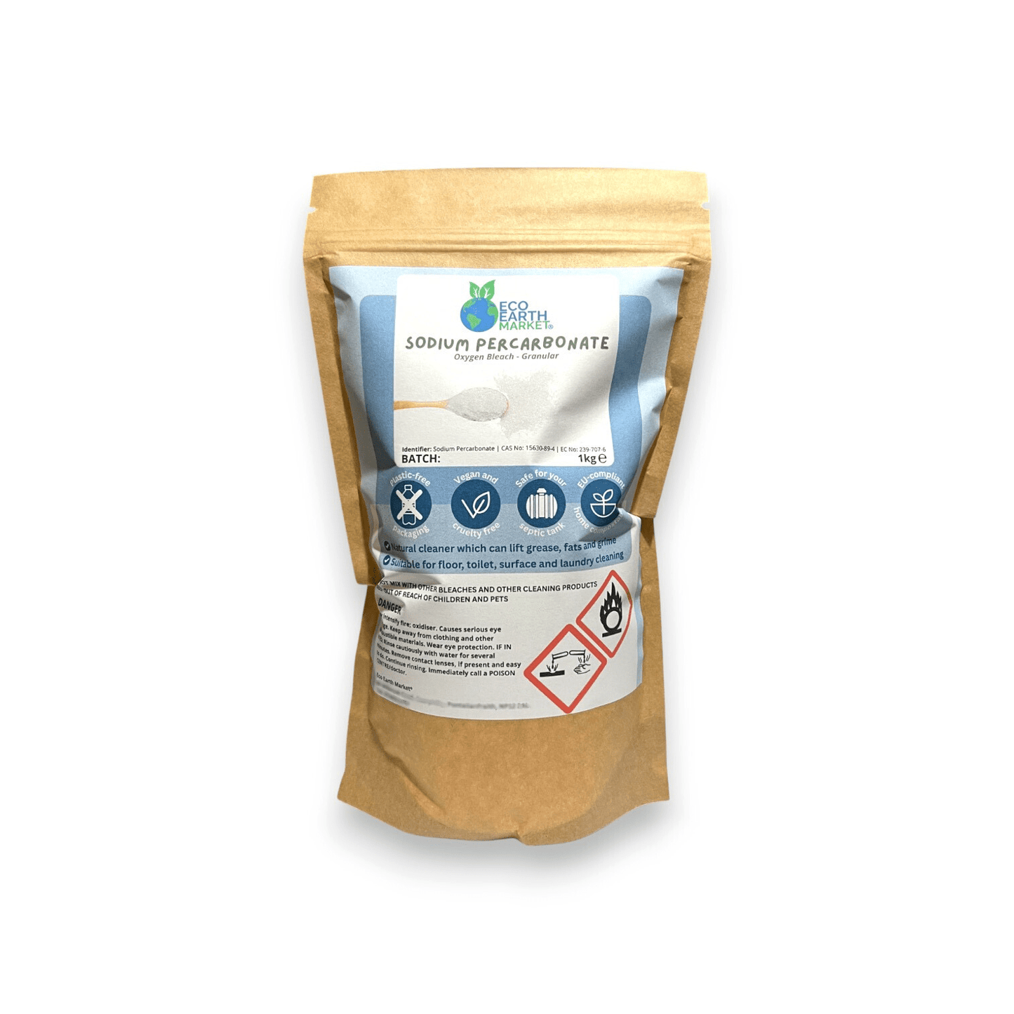 Natural Toilet Cleaning Powder with Essential Oil – Mineral-Based Formula - Choice of Scents