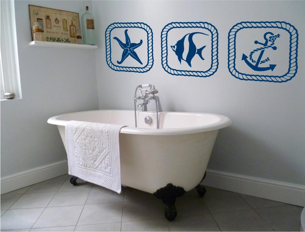 Nautical Seaside Wall Stickers