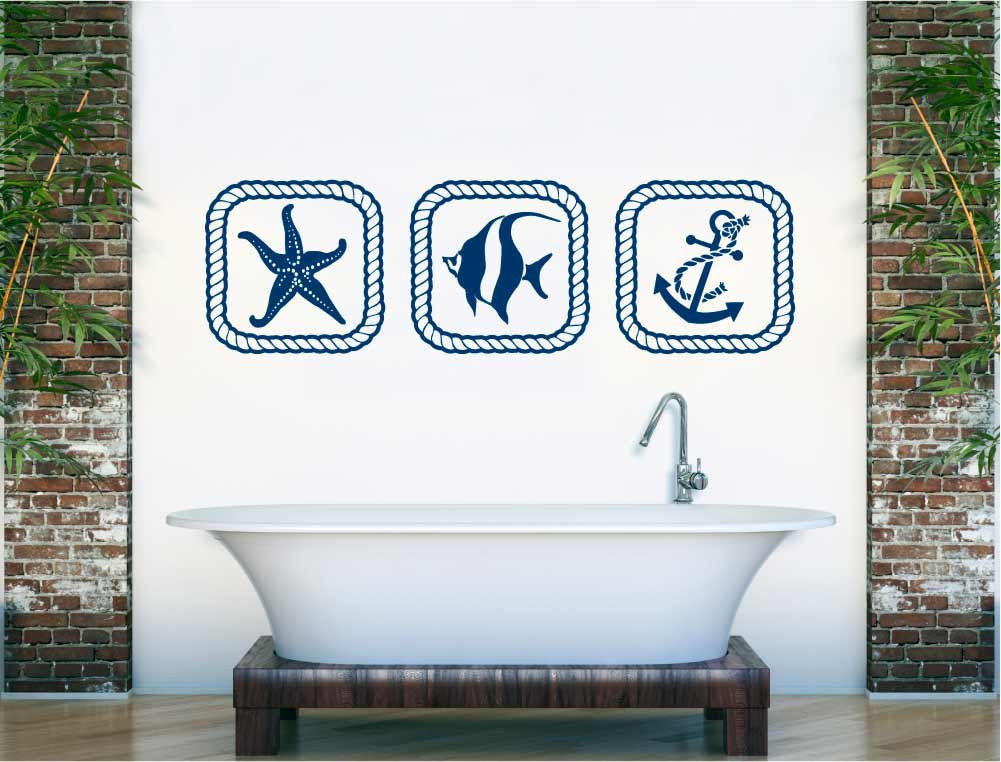 Nautical Seaside Wall Stickers