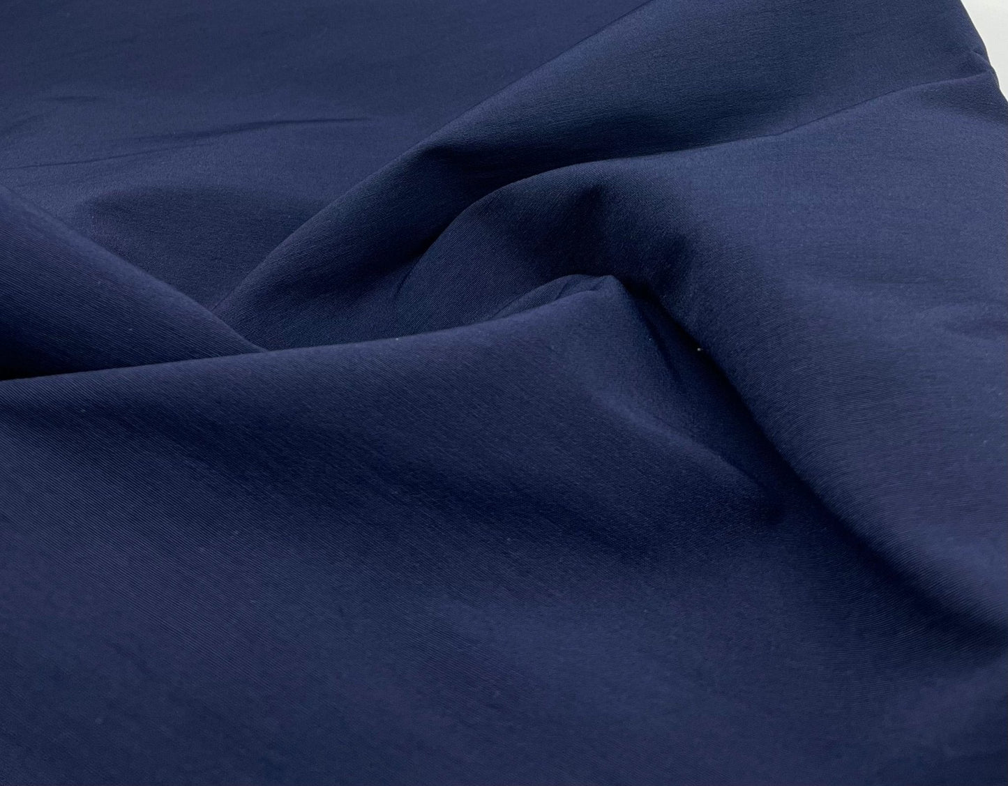 Navy Bengaline Stretch Fabric