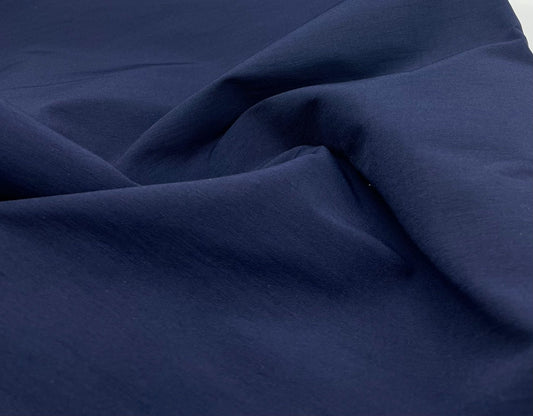 Navy Bengaline Stretch Fabric