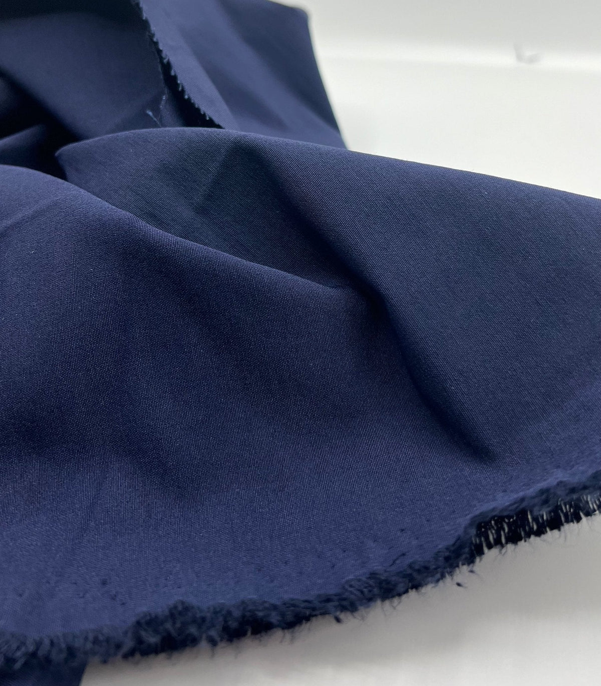 Navy Bengaline Stretch Fabric