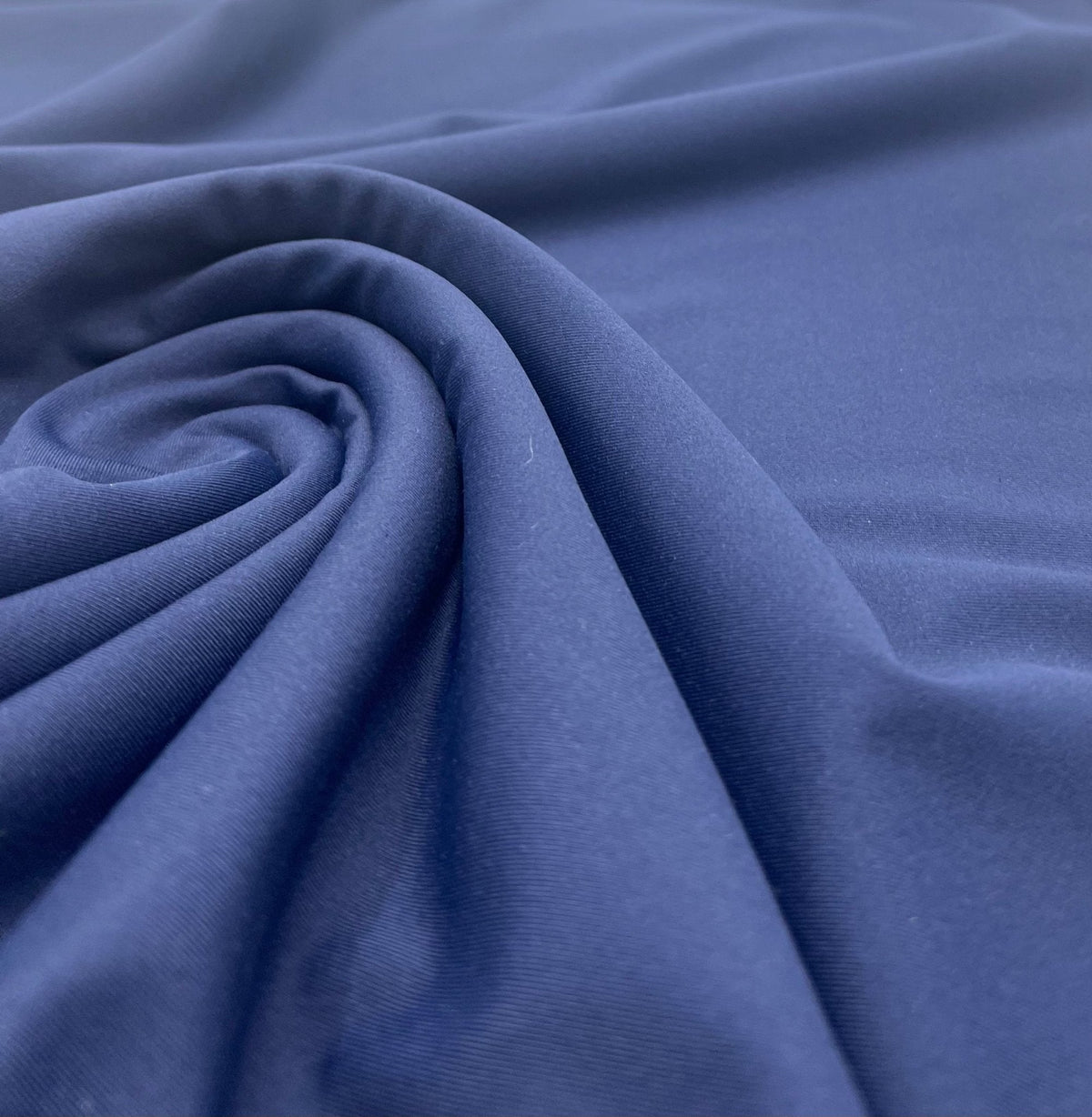 Navy Stretch Jersey 220GSM 4 Way Stretch Fabric