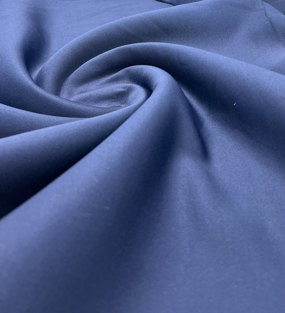 Navy Plain Scuba 4 Way Stretch Smooth Jersey Fabric