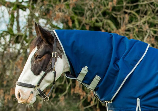 50g Navy Turnout Neck Cover
