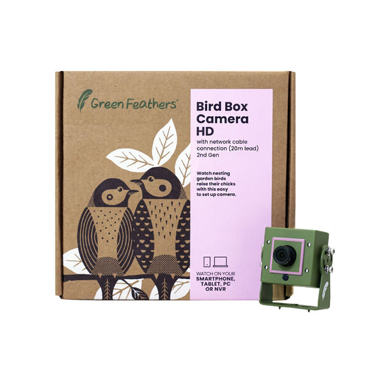 4MP Wired Network Camera for Birdbox & Wildlife Habitats (25fps)