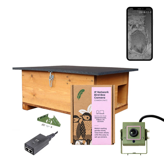 4MP 25fps Wired Network Hedgehog Box HD Camera Pack (2nd Gen)