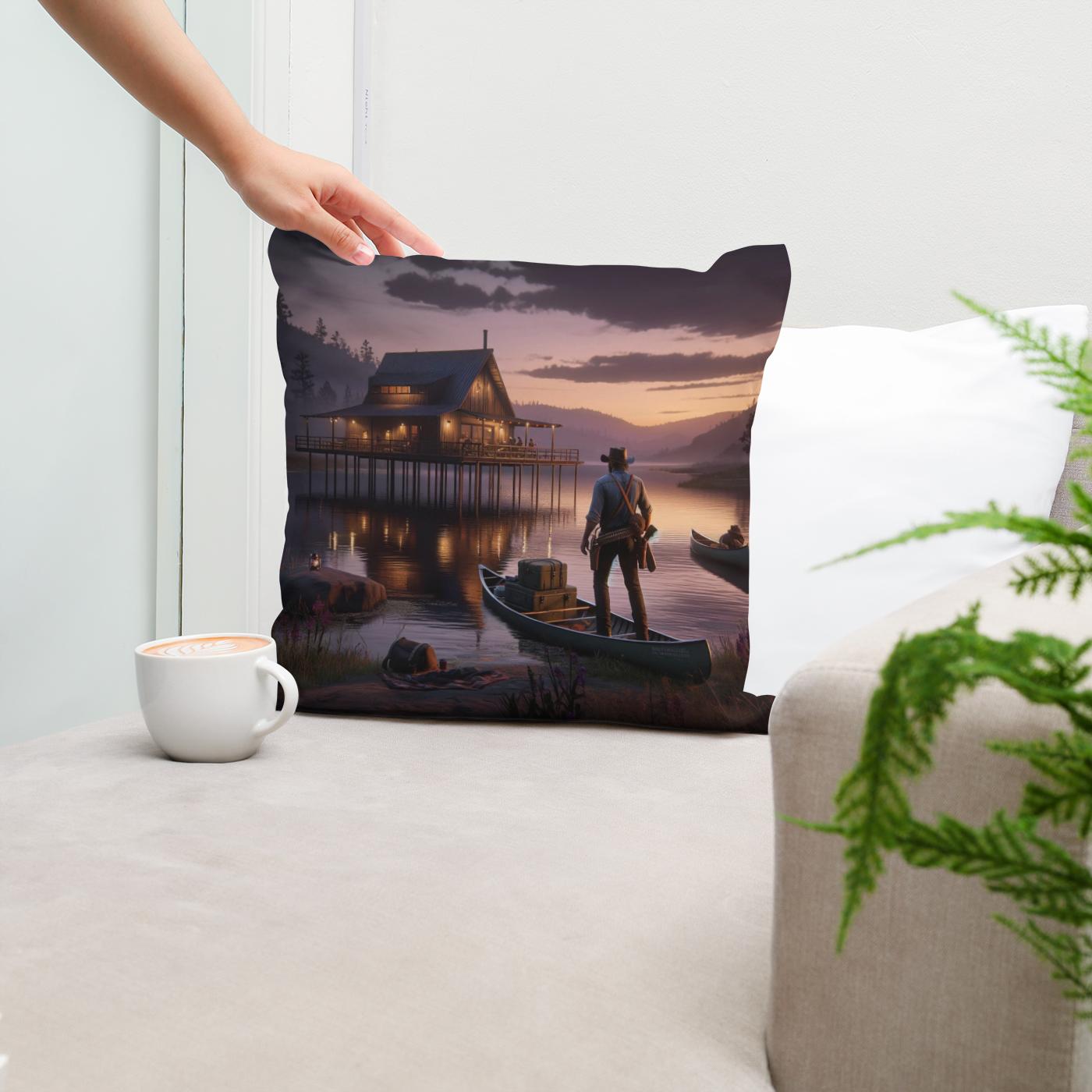 Hushed Wilderness Cotton Cushion