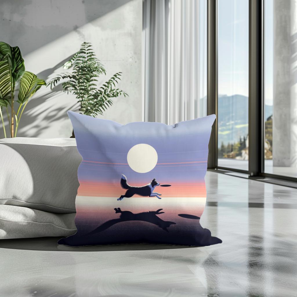 Twilight Leap Cotton Cushion