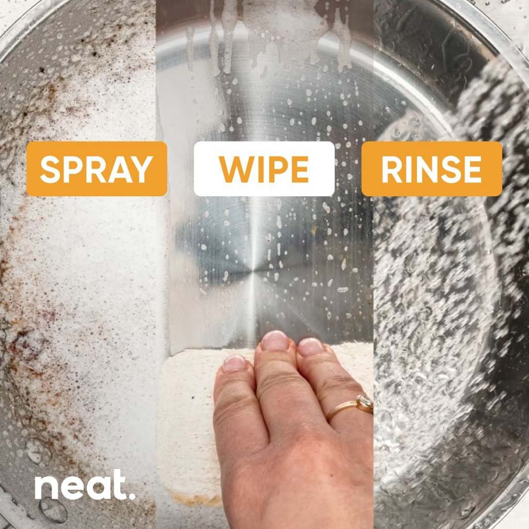 Neat Foaming Washing Up Spray Starter Pack & Refill – Mango & Fig