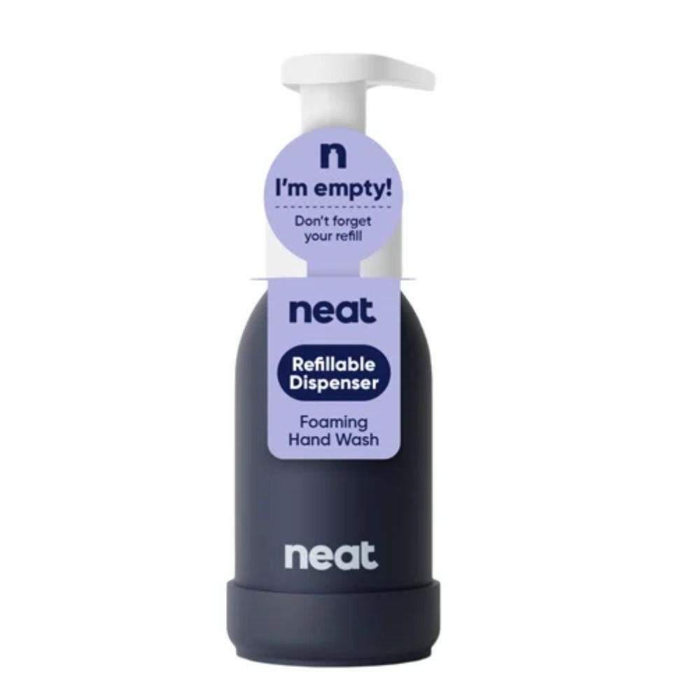 Neat Refillable Foaming Hand Wash Dispenser – Recycled Aluminium Bottle (Sage, Stone, Midnight)