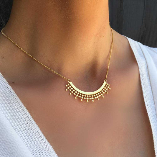 Etrusca Curved Necklace