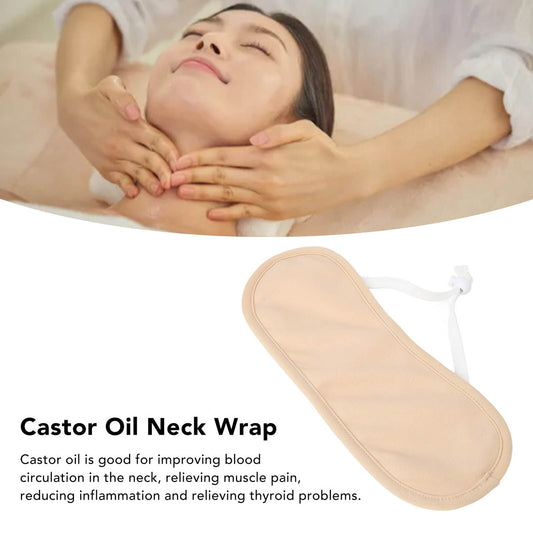 Reusable Bamboo Neck Wrap - Castor Oil Pack