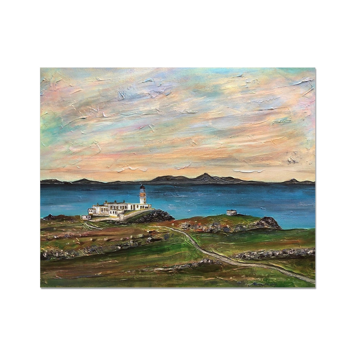 Neist Point Lighthouse Skye Artist Proof Collector Print