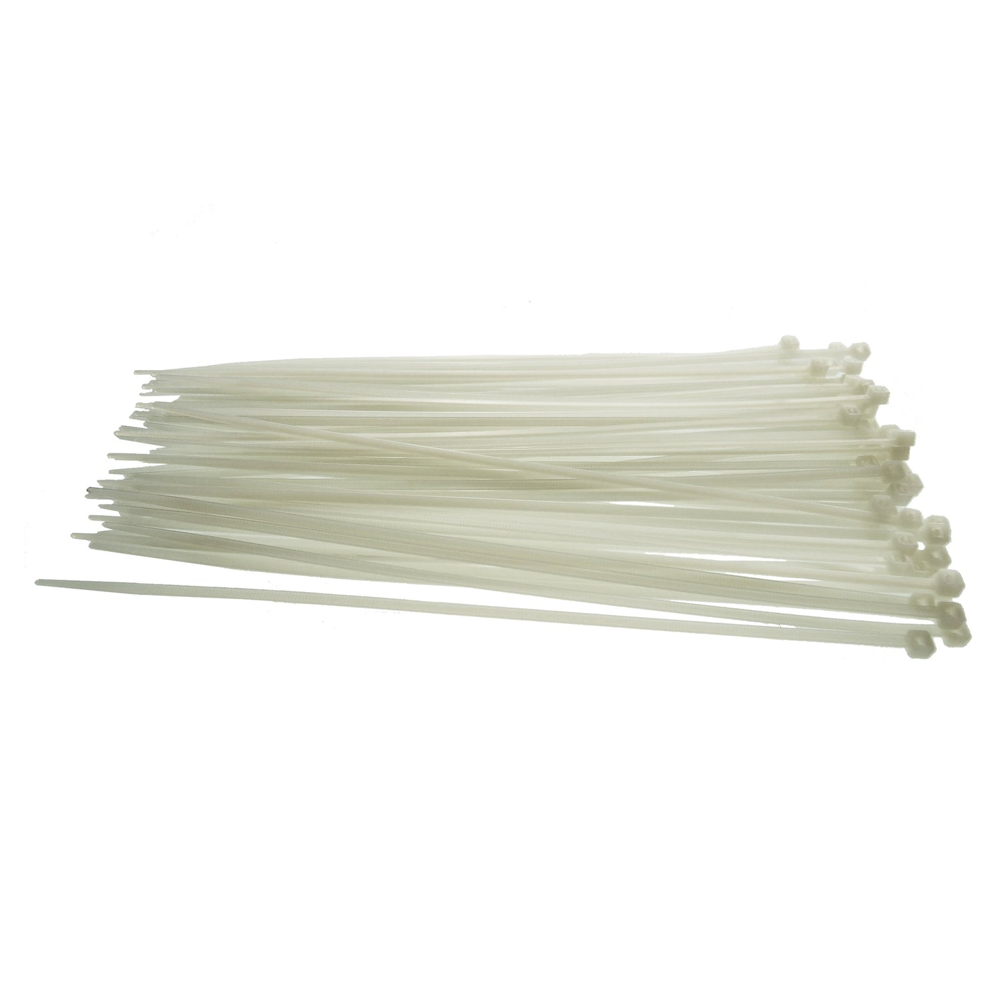 100 Cable Ties (4.8mm x 350mm) Neutral