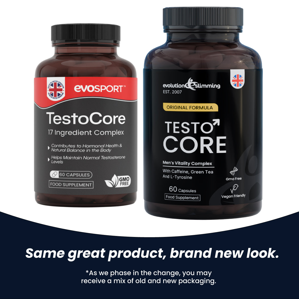 TestoCore - 17 Ingredient Complex - Natural Booster For Men