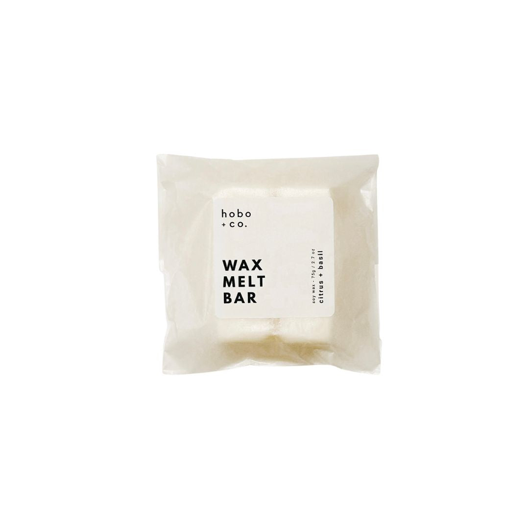 Citrus and Basil Wax Melt Bar