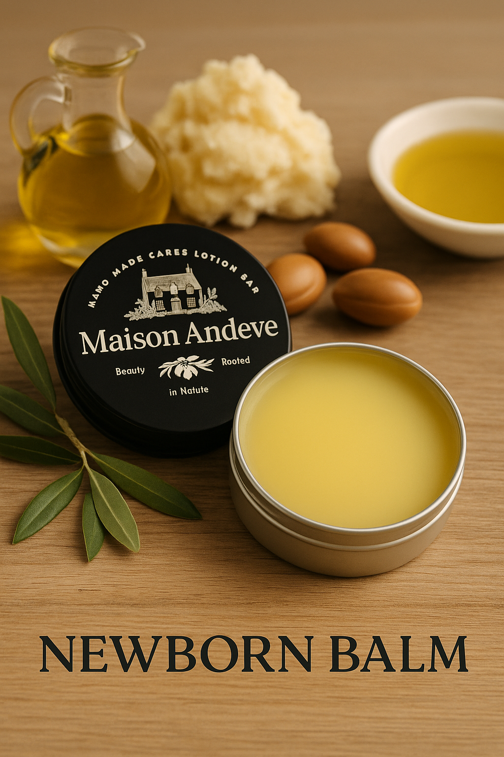 Newborn Balm 100ml – Scent-Free Natural Baby Skin Care | Maison Andeve