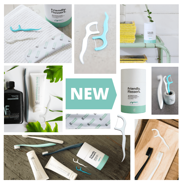 Biodegradable Dental Floss Picks | 45 Pack