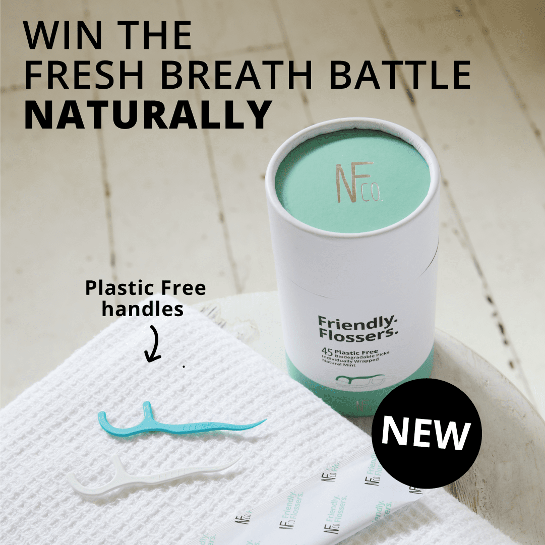Biodegradable Dental Floss Picks | 45 Pack