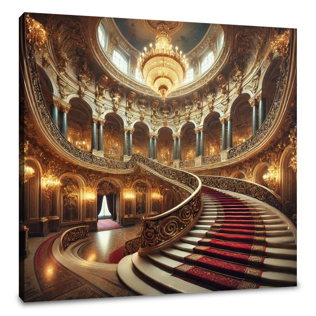 Baroque Grandeur Canvas