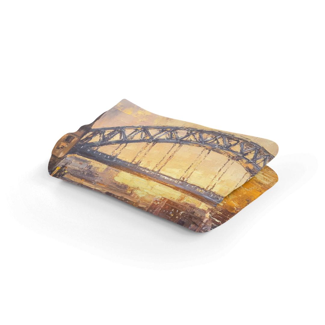 Tyne Bridge Golden Blanket