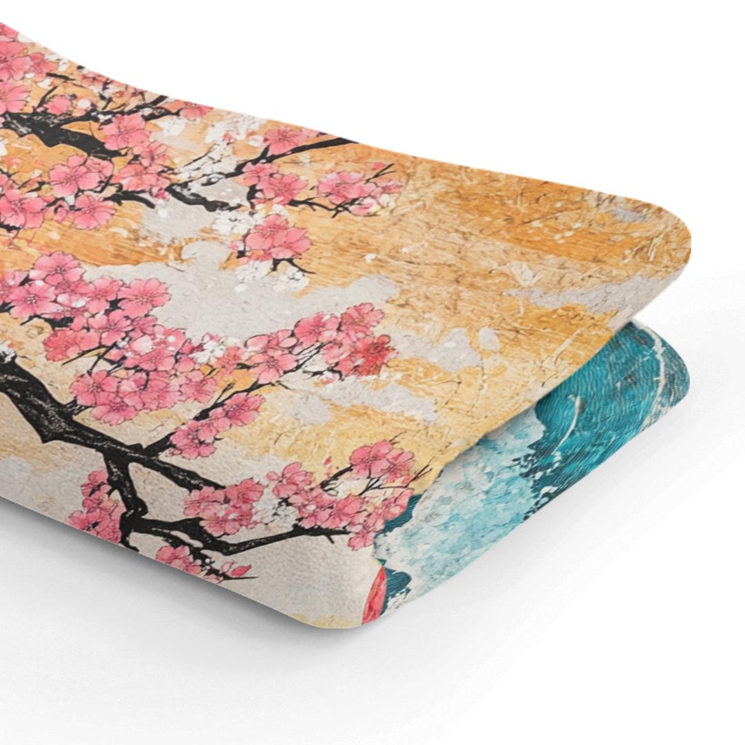 Vibrant Nature Burst Blanket
