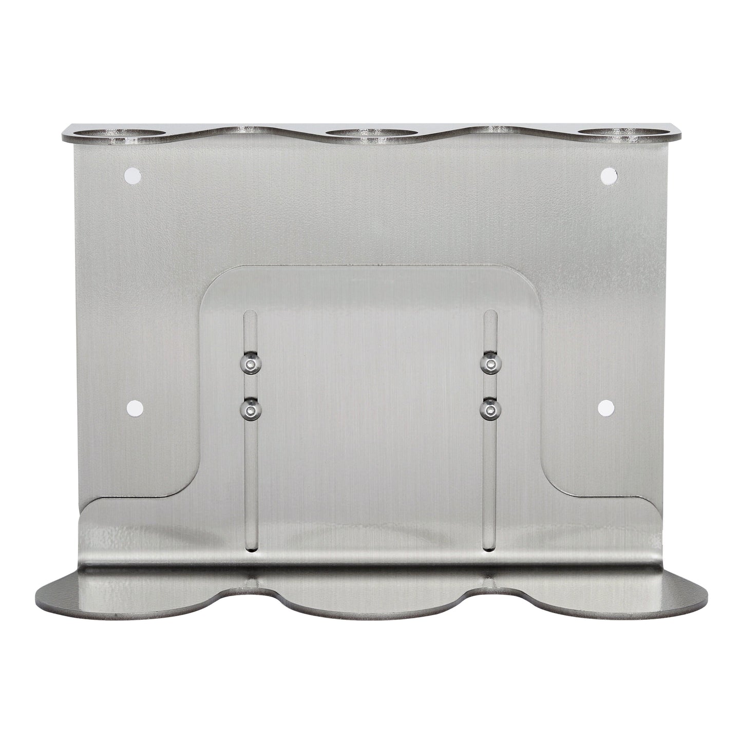 Nickel Triple Wall Mounted Soap Dispenser