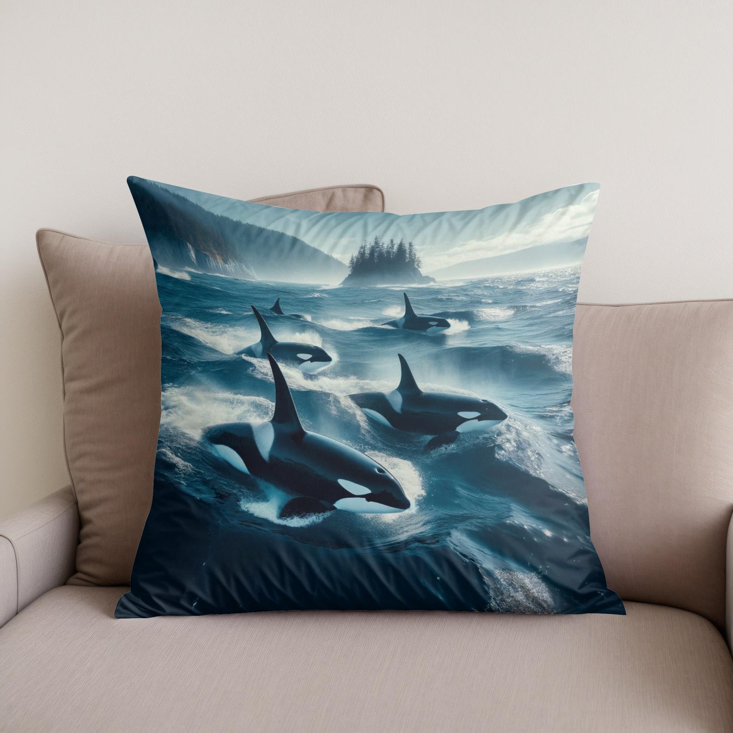 Orcas Cotton Cushion