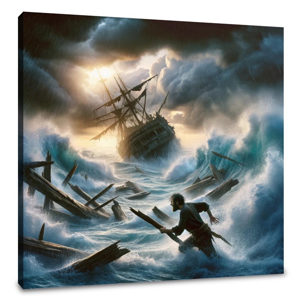 Dawn of Survival Canvas